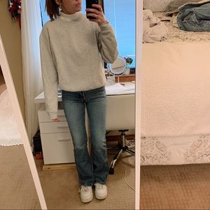 Basic Gray Vintage Crewneck